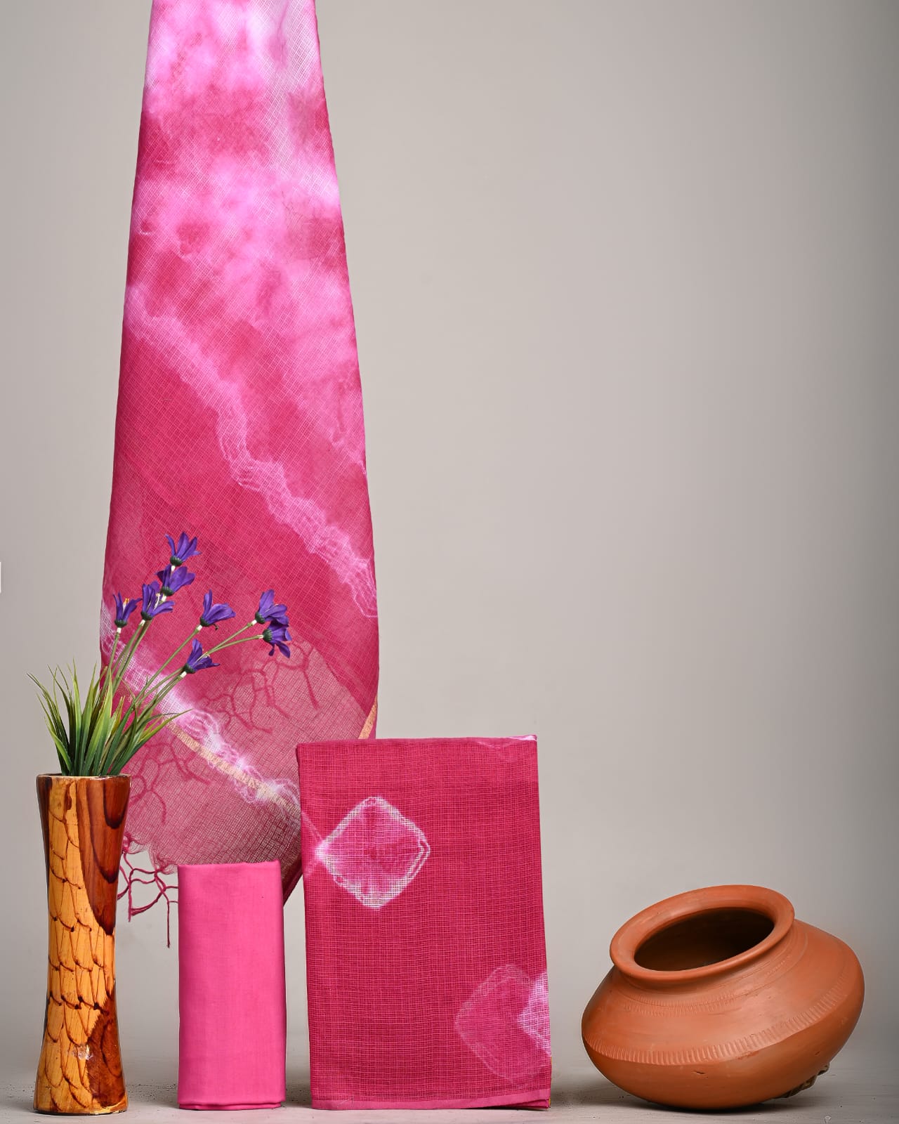 Traditional Block Print Kota Doria Suit Sets