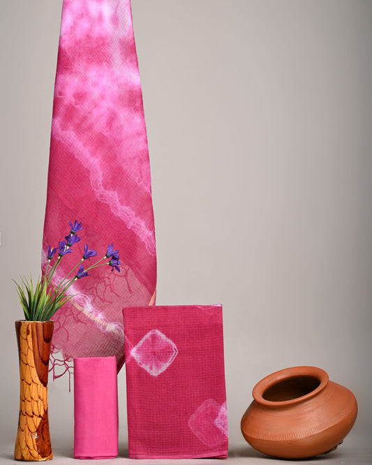 Traditional Block Print Kota Doria Suit Sets